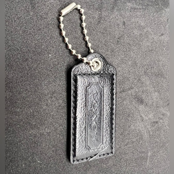 Authentic Coach Zipper Pull/Tag - Picture 1 of 5